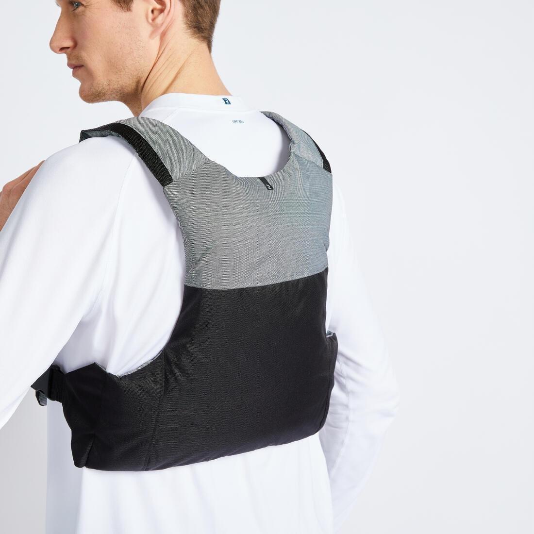 Buoyancy Life Jacket Ba 50 Newtons Sailing Club, Grey, No Color, medium