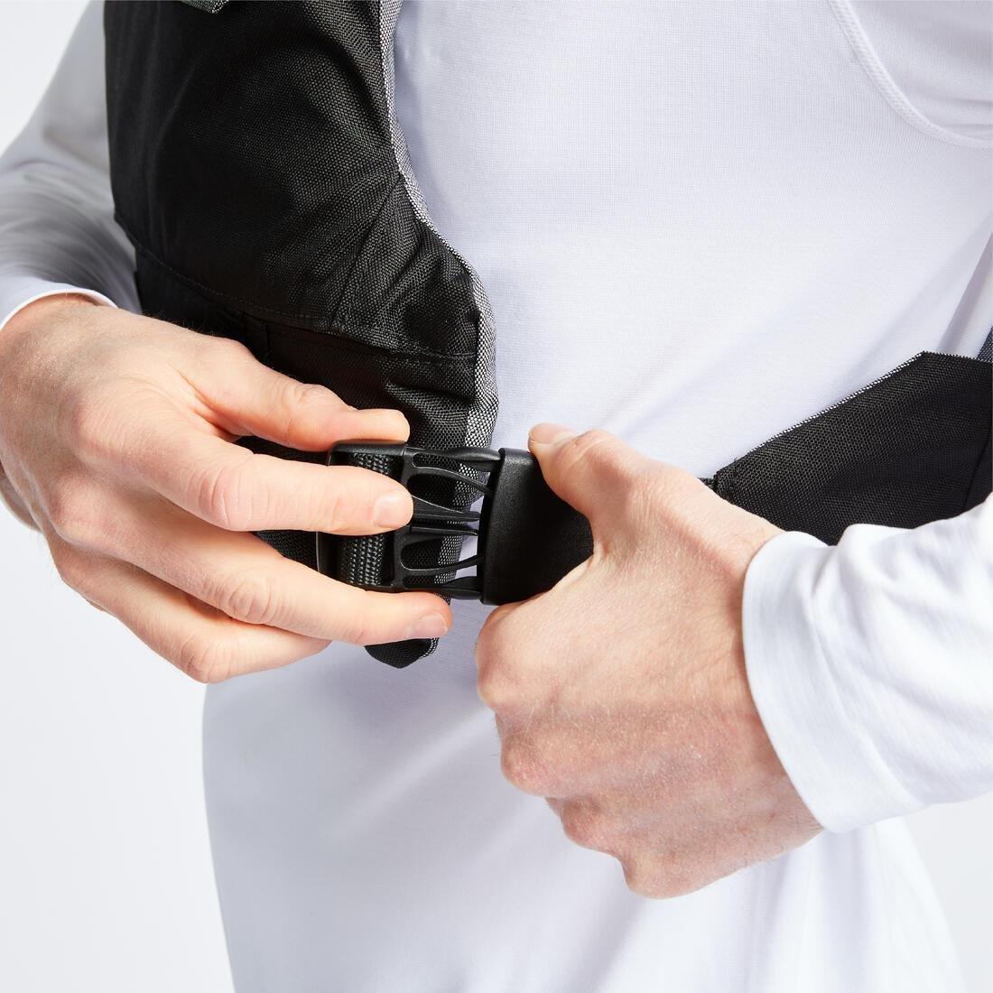 Buoyancy Life Jacket Ba 50 Newtons Sailing Club, Grey, No Color, large image number 3