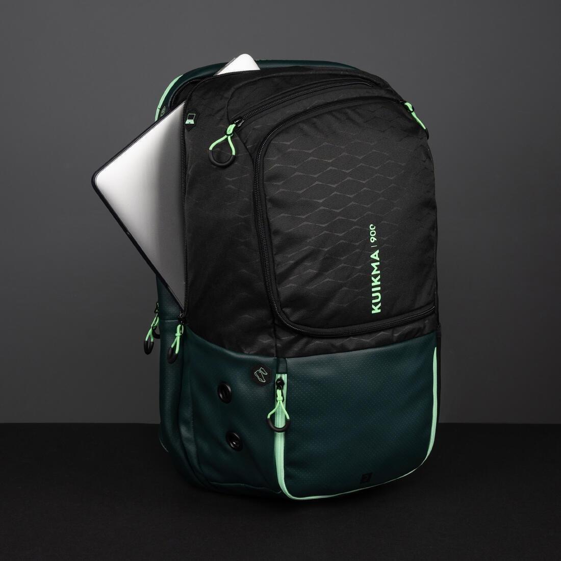 Isothermal Padel Backpack - 35 Litre Pbp 900, Black, No Color, large image number 6