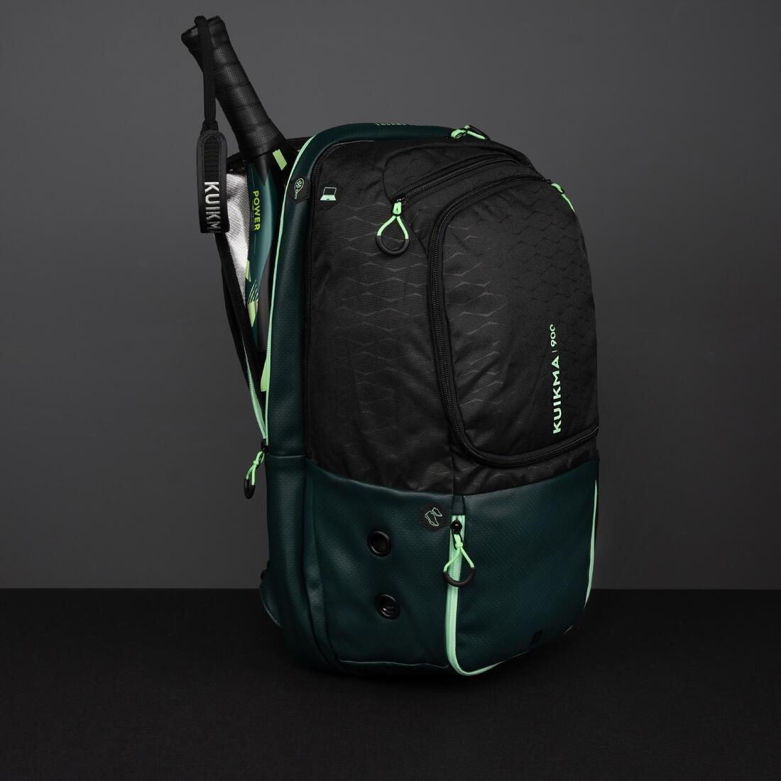 Isothermal Padel Backpack - 35 Litre Pbp 900, Black, No Color, large image number 7