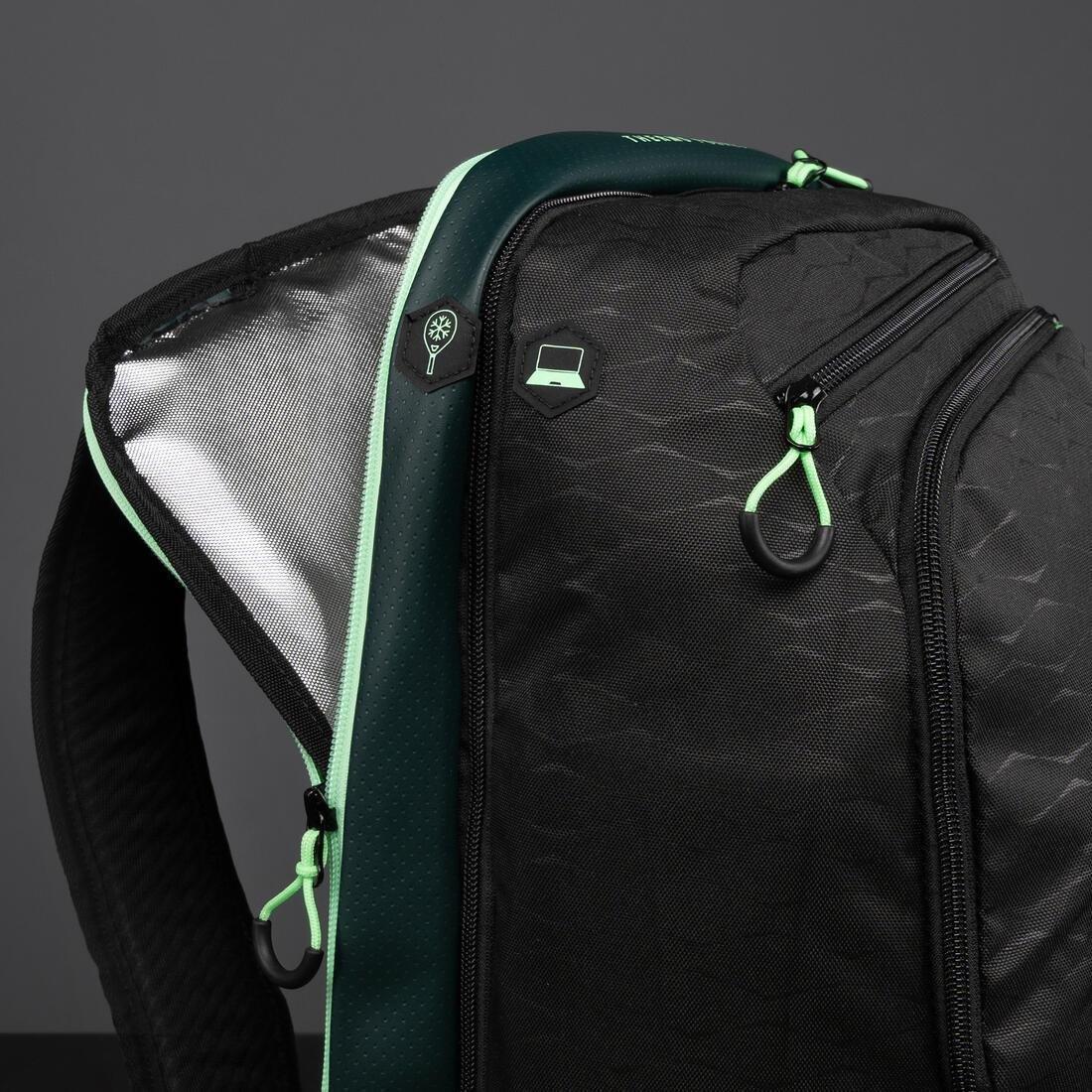 Isothermal Padel Backpack - 35 Litre Pbp 900, Black, No Color, large image number 9