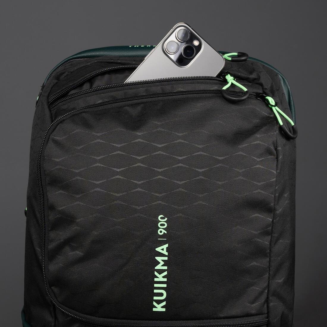 Isothermal Padel Backpack - 35 Litre Pbp 900, Black, No Color, large image number 11