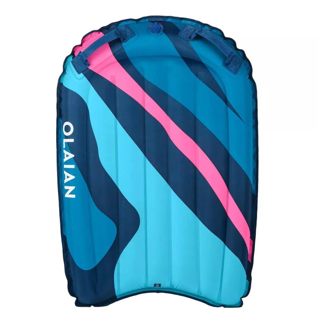 PINK BEGINNER INFLATABLE BODYBOARD - COMPACT (25-90 KG), No Color, large image number 1