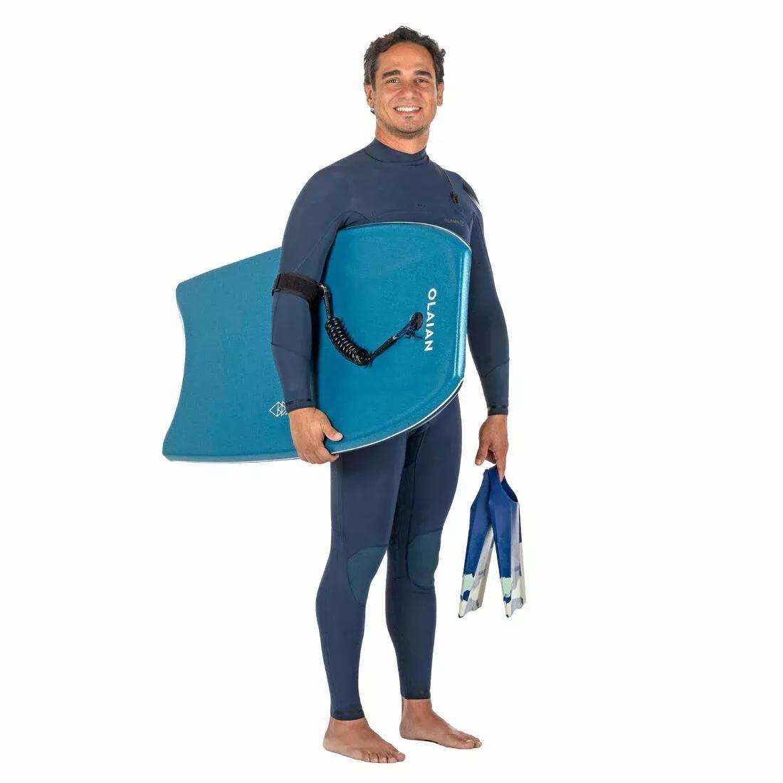 LTD Bodyboard With Arm Leash - 500, Blue, No Color, large image number 6