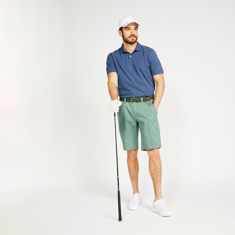 Men Golf Short-Sleeved Polo Shirt - Mw500, Grey, , large image number 1