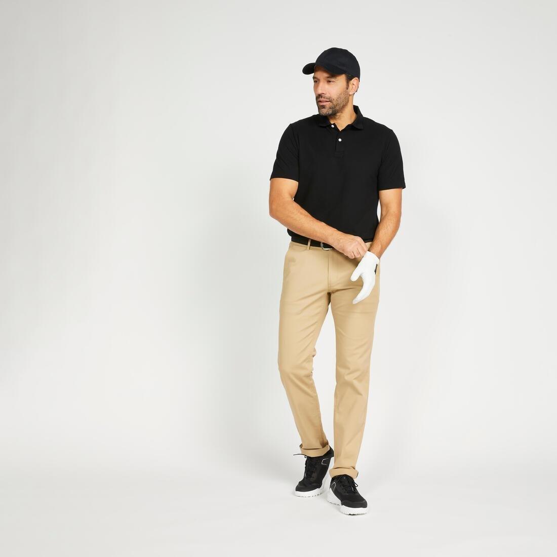 Men Golf Short-Sleeved Polo Shirt - Mw500, Grey, , large image number 10