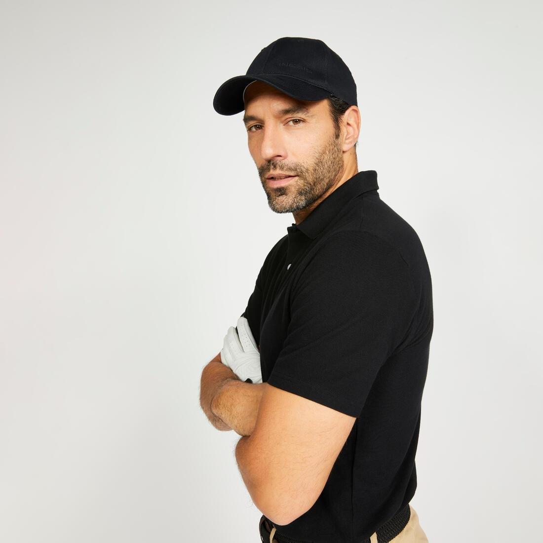 Men Golf Short-Sleeved Polo Shirt - Mw500, Grey, , large image number 11