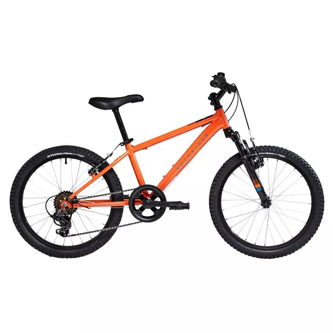 6-9 Years Mountain Bike, Vitamin Orange, No Color, medium