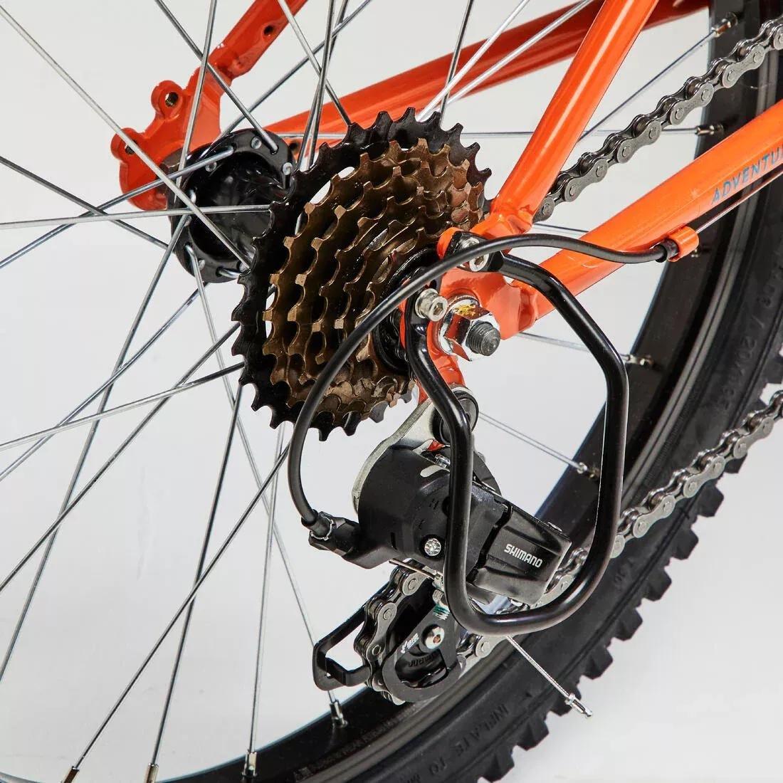 6-9 Years Mountain Bike, Vitamin Orange, No Color, large image number 9