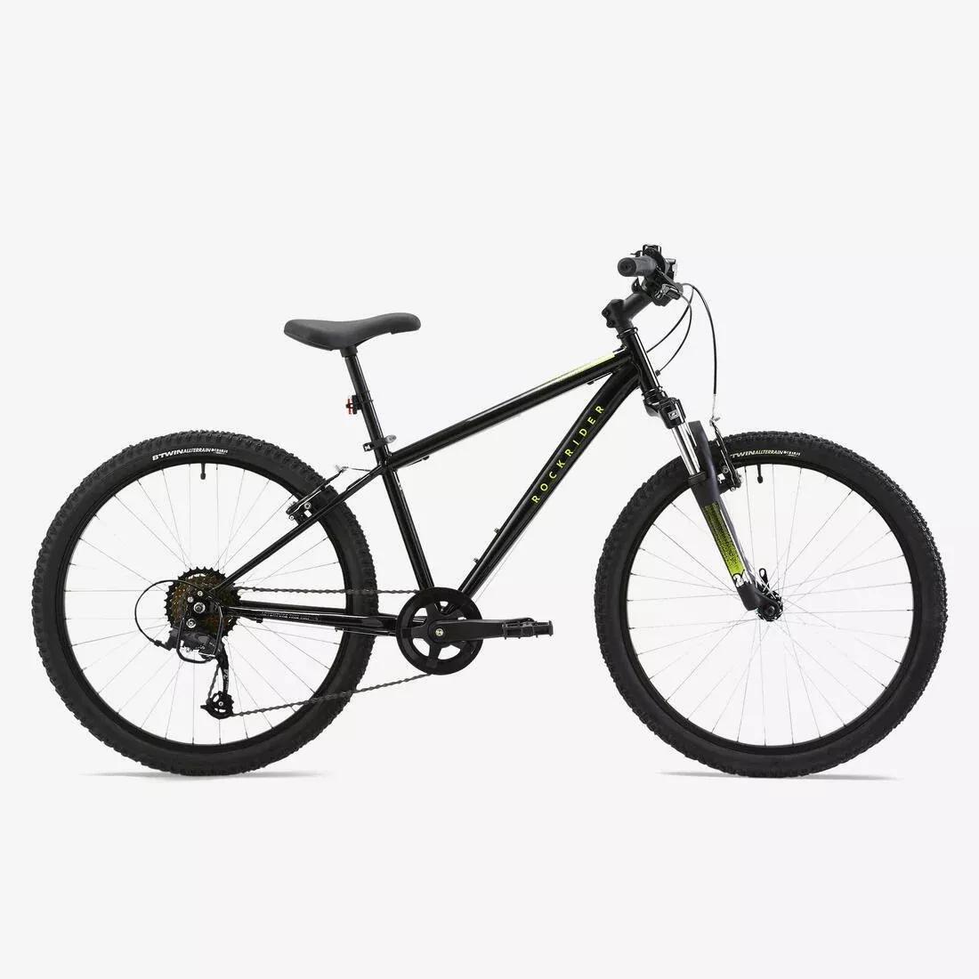 Kids Unisex 24" 9-12 Years MTB - Expl 500, Navy, No Color, medium