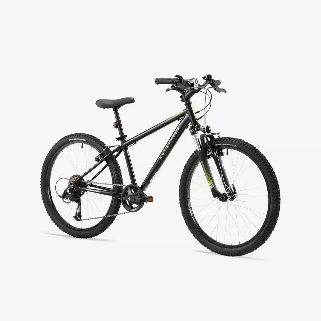Kids Unisex 24" 9-12 Years MTB - Expl 500, Navy, No Color, medium