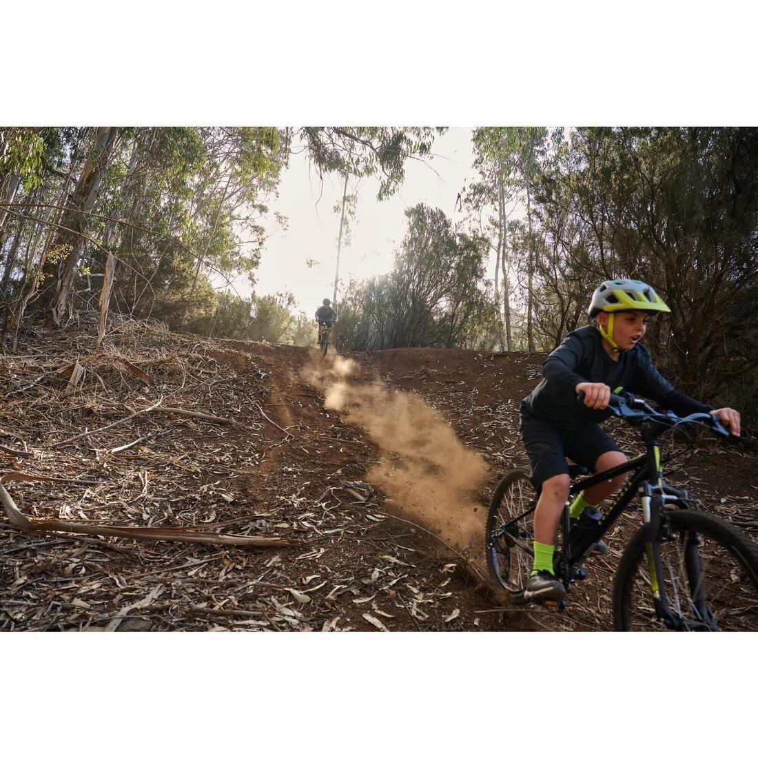 Kids Unisex 24" 9-12 Years MTB - Expl 500, Navy, No Color, large image number 3