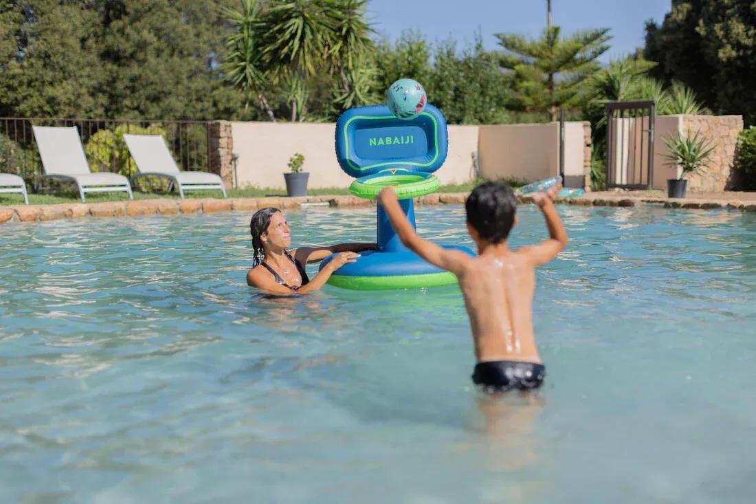 Large Grip Pool Ball, Blue, No Color, large image number 5