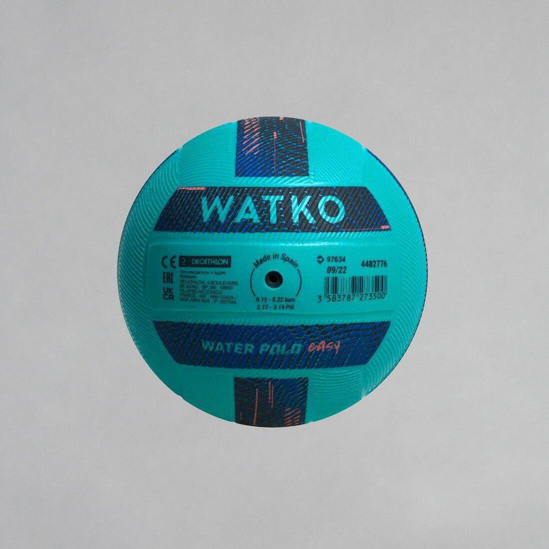 AQUAMARINE MINI GRIP POOL BALL SHARK, No Color, large image number 3