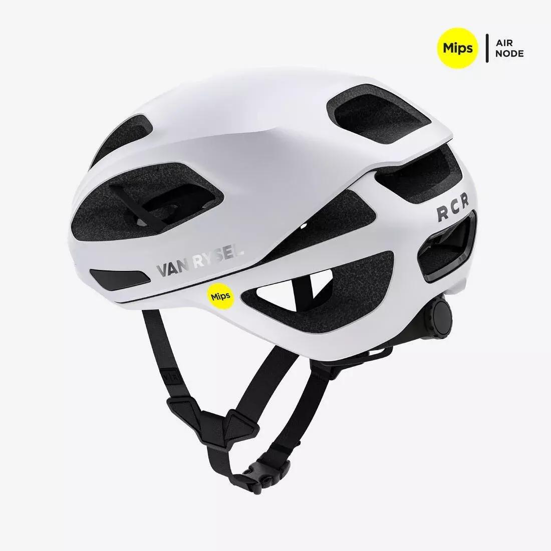 Road Cycling Helmet Rcr Mips, White, No Color, medium