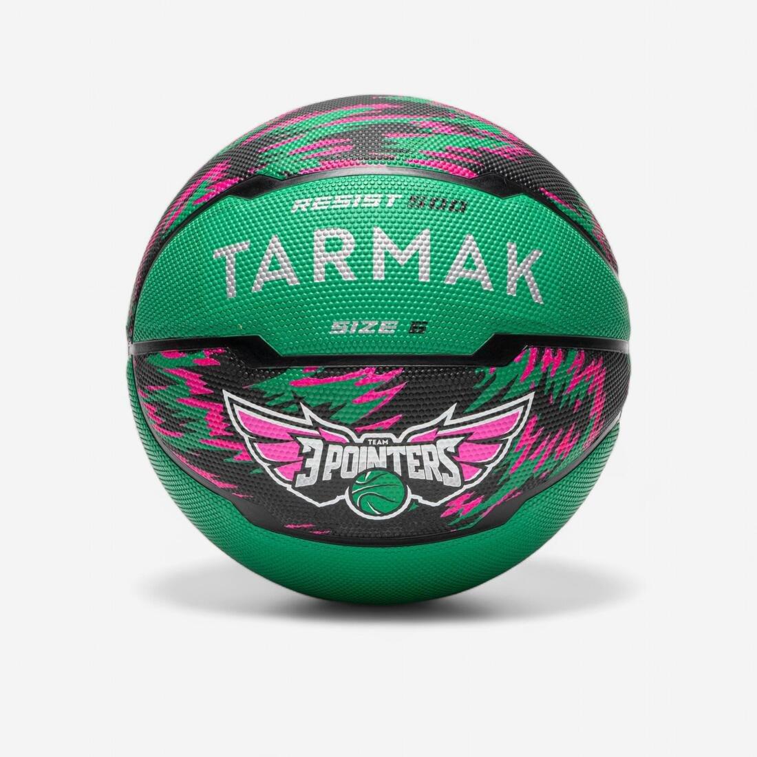 Basketball - Size 6 R500, Green, No Color, large image number 0