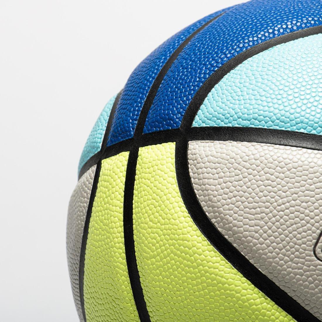 Basketball Orangegreat Ball Feel - Bt500 Size 5 , Multicolour, No Color, large image number 4