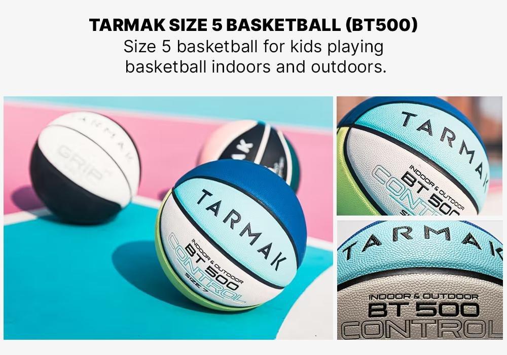 Basketball Orangegreat Ball Feel - BT500 Size 5, Multicolour, No Color, medium