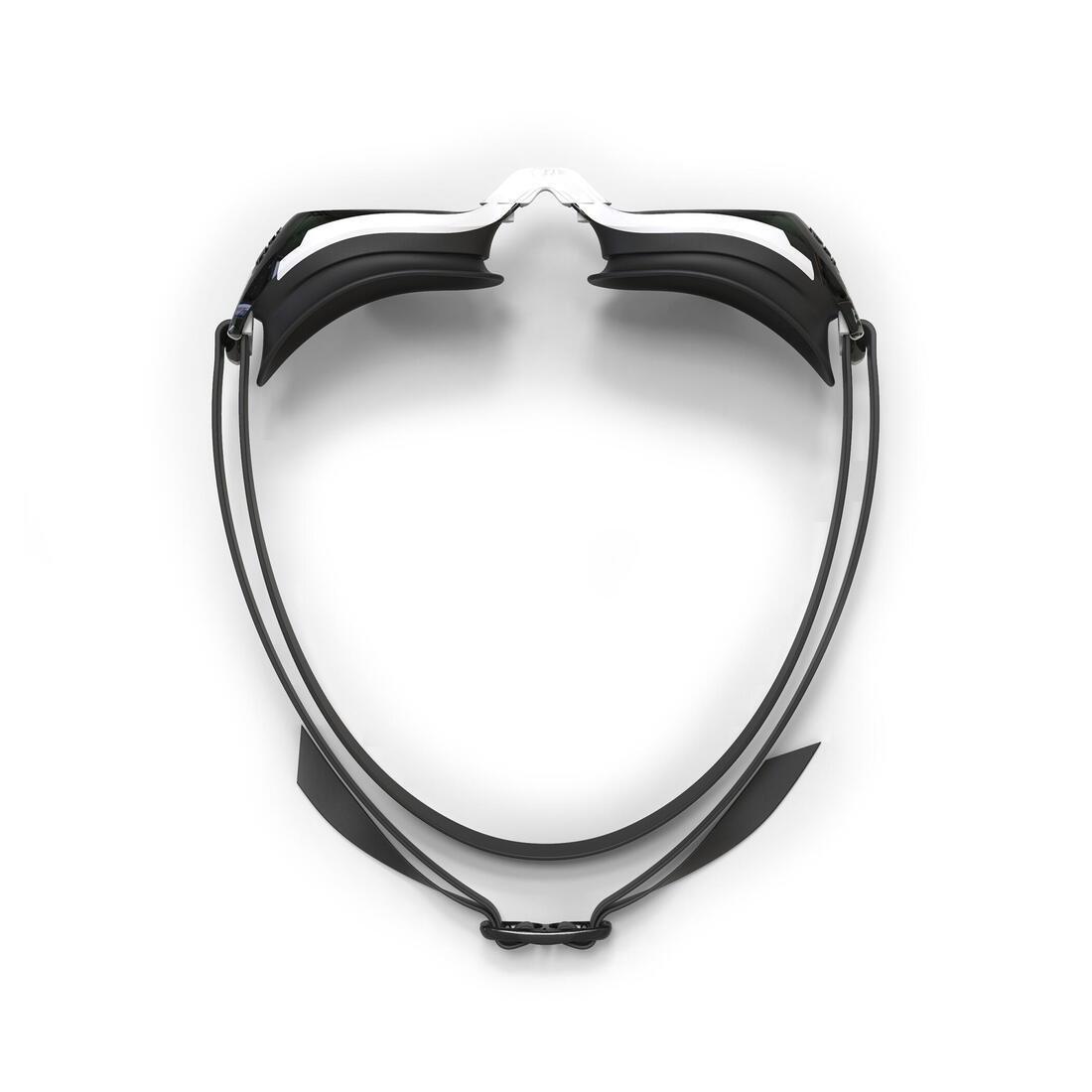 Corrective Swimming Goggles Smoked Lenses - Bfit 500, Black, No Color, large image number 3