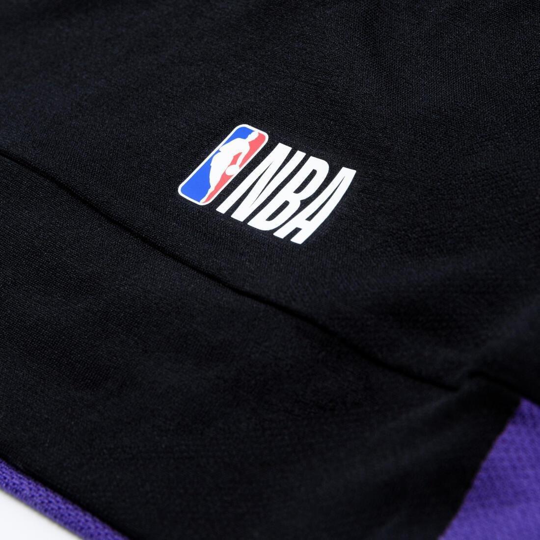 Kids Basketball Base Layer Jersey - Ut500 - Nba Los Angeles Lakers, Black, , large image number 2