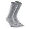 QUECHUA - Warm Hiking Socks - Sh100 Mid - Set Of 2, Blue