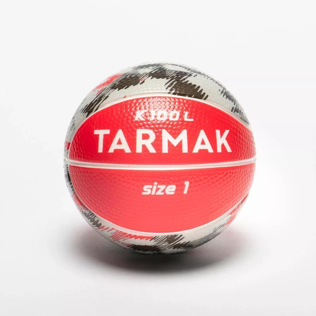 Kids Unisex Mini Foam Basketball - Size 1 (Up To 4 Years) - K100, Multicolour, No Color, large image number 1