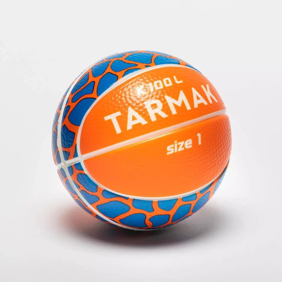 Kids Unisex Mini Foam Basketball - Size 1 (Up To 4 Years) - K100, Multicolour, No Color, large image number 2