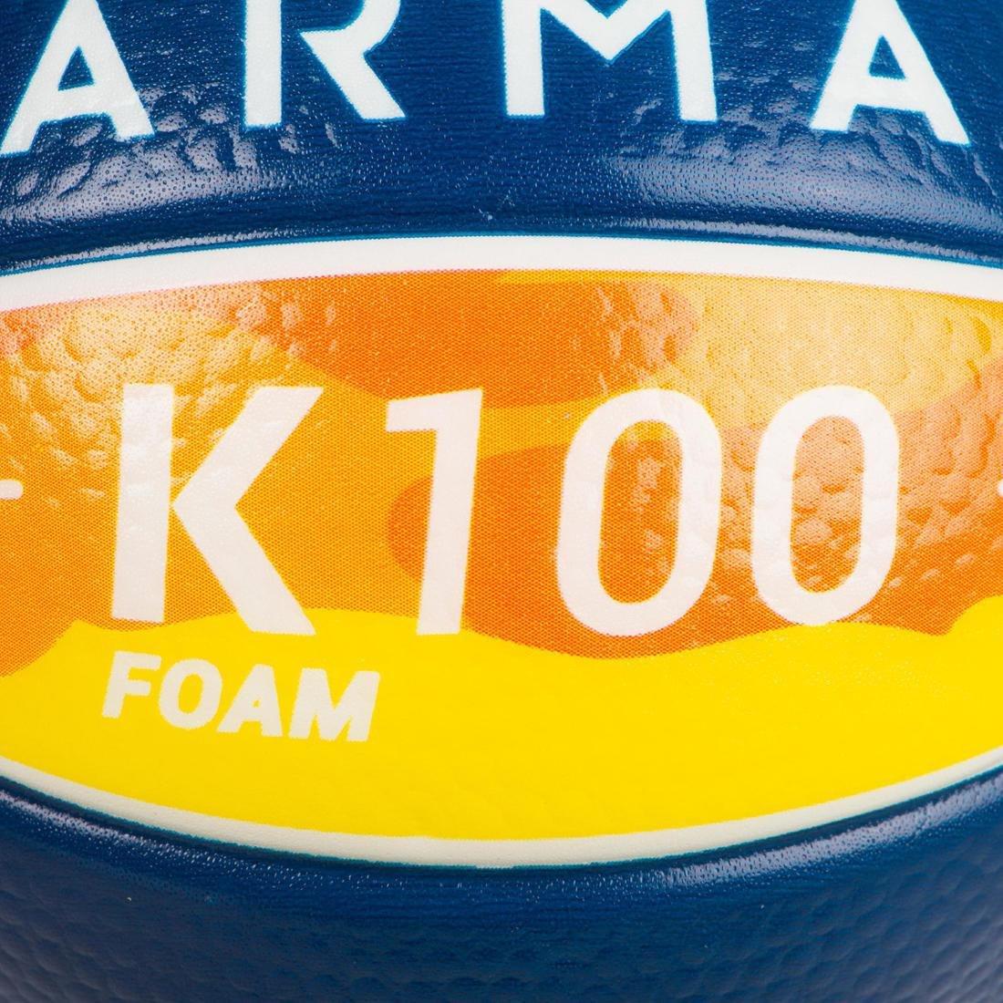 Unisex Kids Mini Foam Basketball - Size 1 (Up To 4 Years) - K100, Orange, No Color, large image number 4
