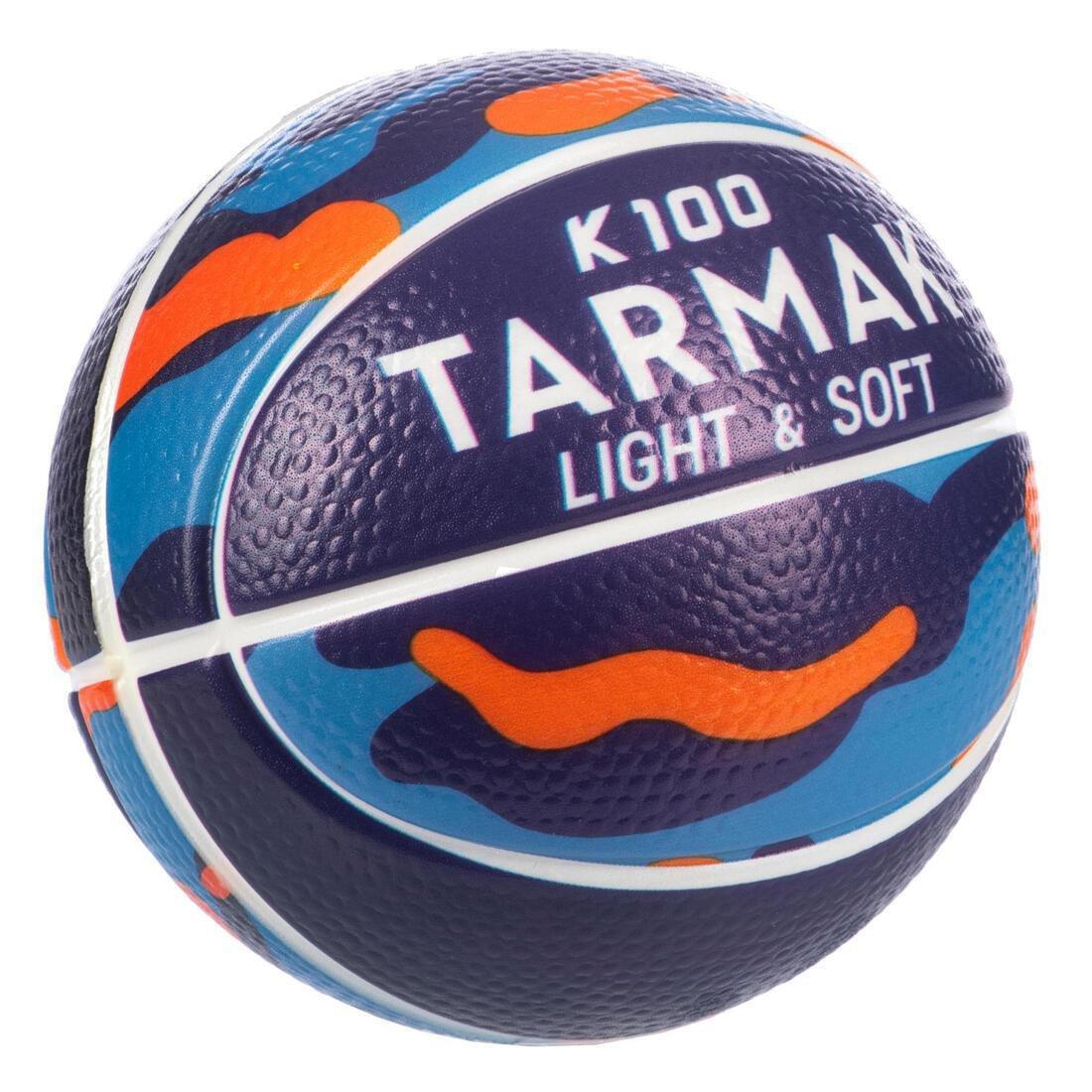 Unisex Kids Mini Foam Basketball - Size 1 (Up To 4 Years) - K100, Orange, No Color, large image number 6