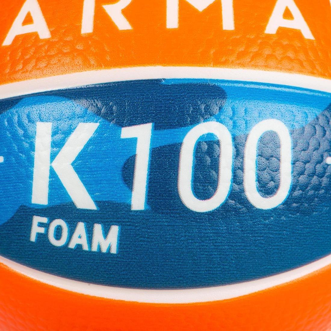 Unisex Kids Mini Foam Basketball - Size 1 (Up To 4 Years) - K100, Orange, No Color, large image number 14