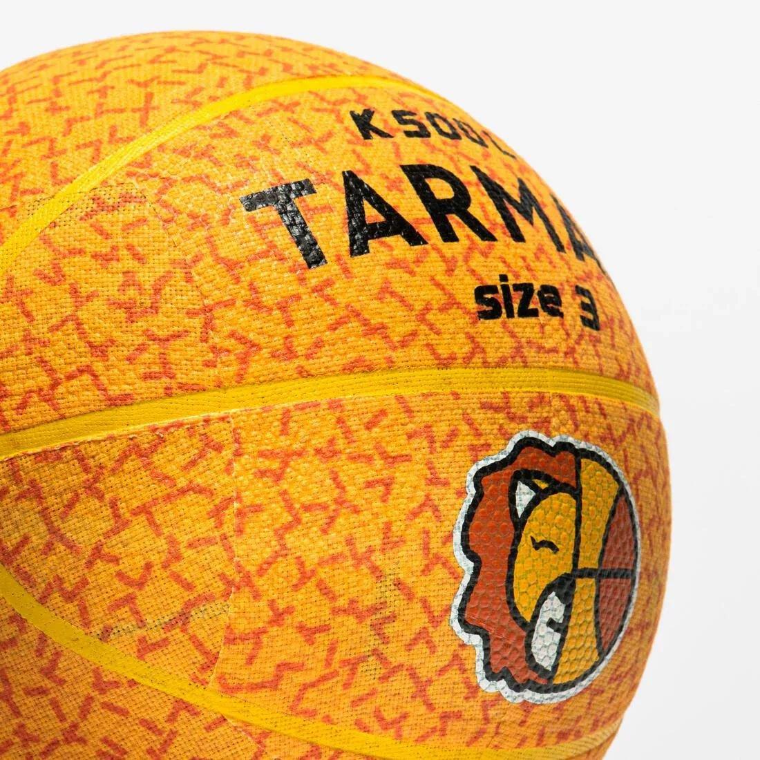 Unisex Kids Basketball - K500 Size 3, Yellow, No Color, large image number 10