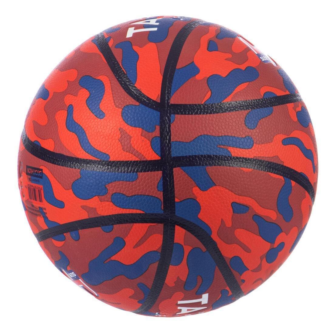 Unisex Kids Basketball - Size 4 K500 Aniball, Blue, No Color, large image number 8