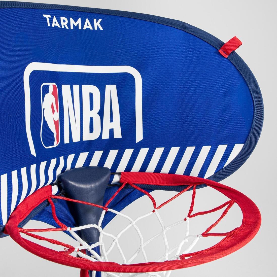 TARMAK - Basketball Hoop With Adjustable Stand - (From 1 M To 1.80 M) Hoop 500 Easy, Blue