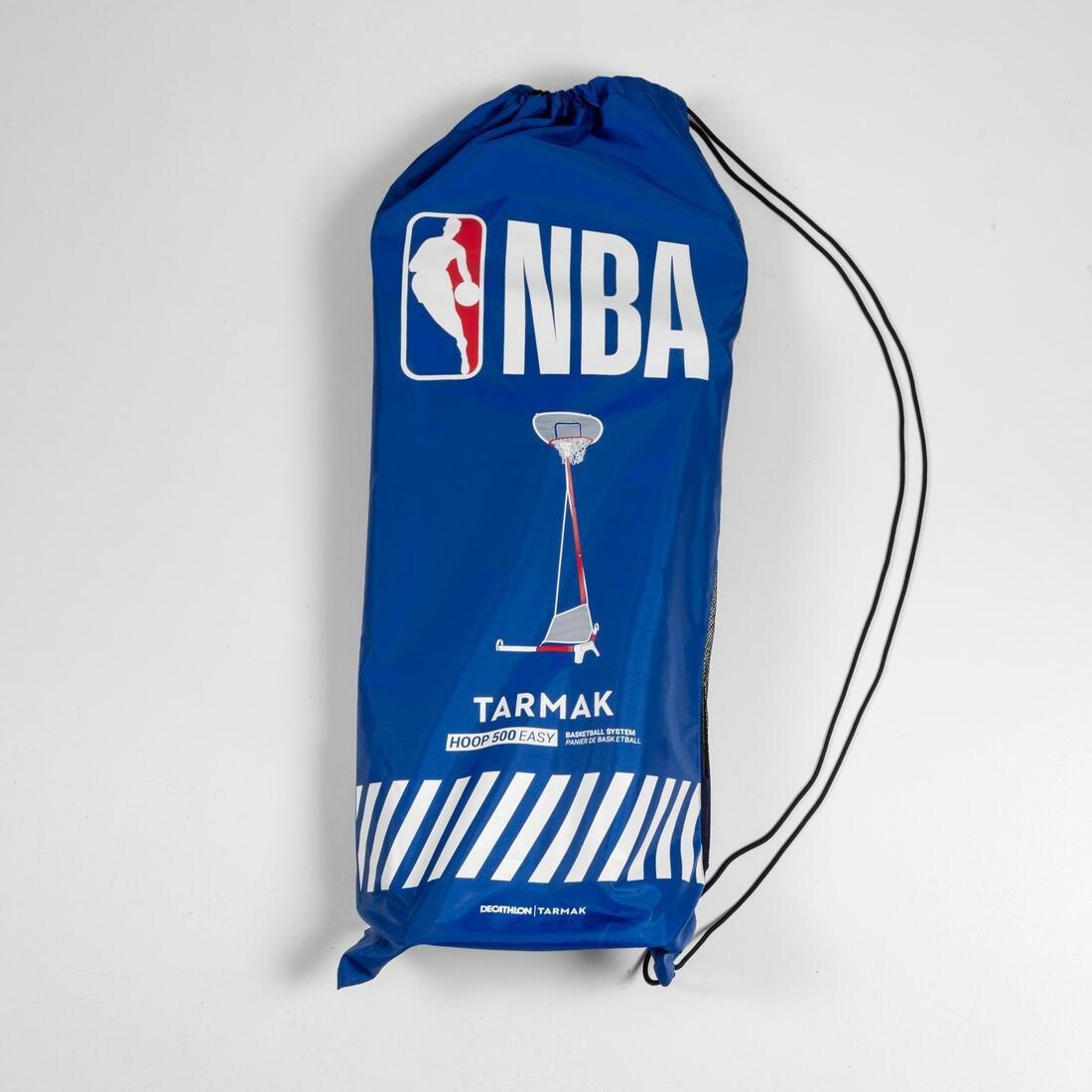 Basketball Hoop With Adjustable Stand - (From 1 M To 1.80 M) Hoop 500 Easy, Blue, No Color, large image number 5