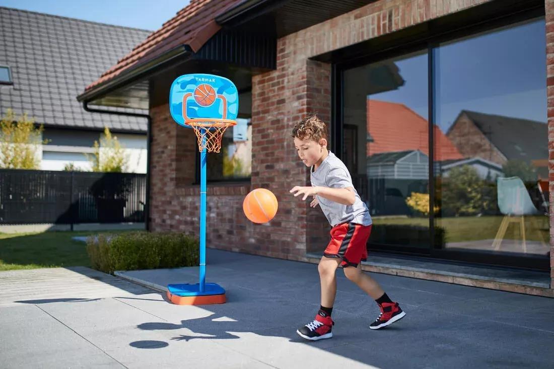 Kids Unisex Basketball Hoop - K100 (Up To Age 5), Blue, No Color, large image number 6