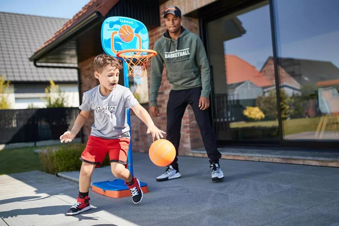 Kids Unisex Basketball Hoop - K100 (Up To Age 5), Blue, No Color, large image number 7