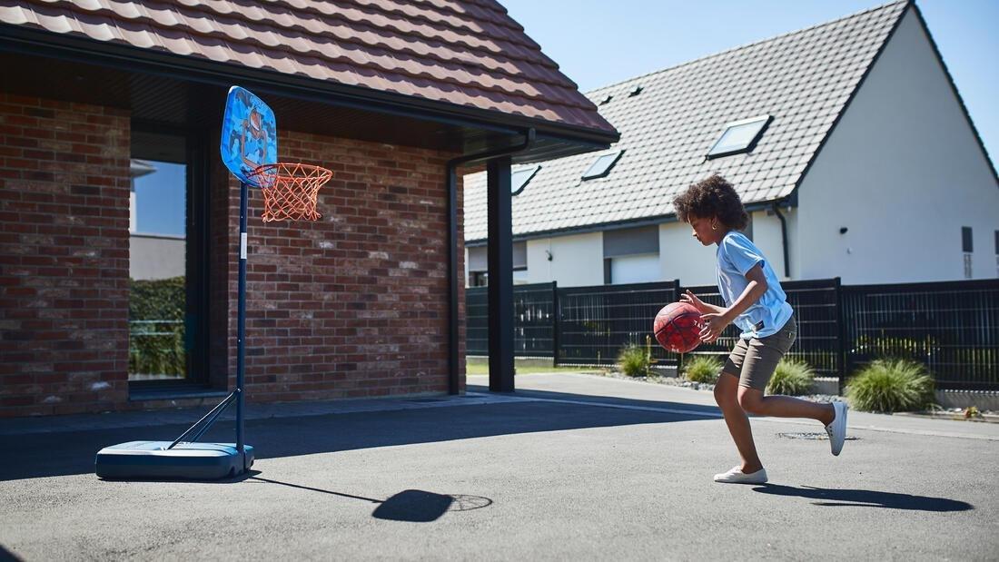 Unisex Kids Basketball - K500 (Up To Age 8), Blue, No Color, large image number 7