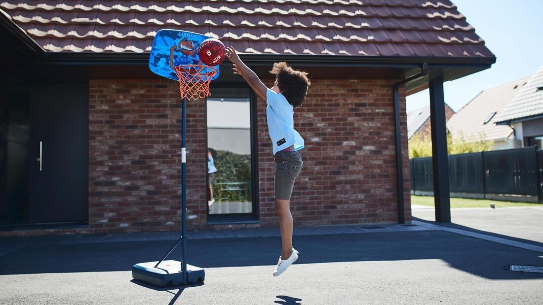 Unisex Kids Basketball - K500 (Up To Age 8), Blue, No Color, large image number 12