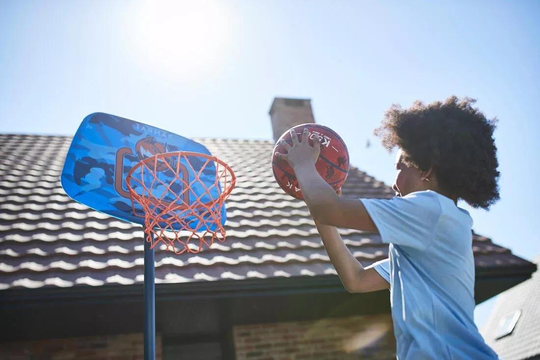 Unisex Kids Basketball - K500 (Up To Age 8), Blue, No Color, large image number 13