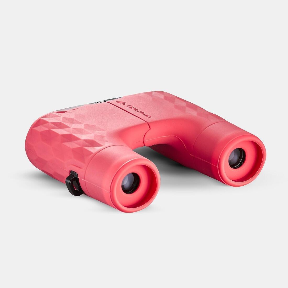 Kids Outdoor Binoculars X6 Magnification, Red, No Color, large image number 1