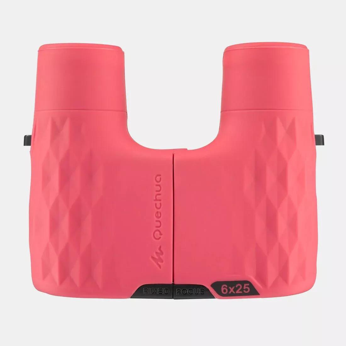 Kids Outdoor Binoculars X6 Magnification, Red, No Color, large image number 11