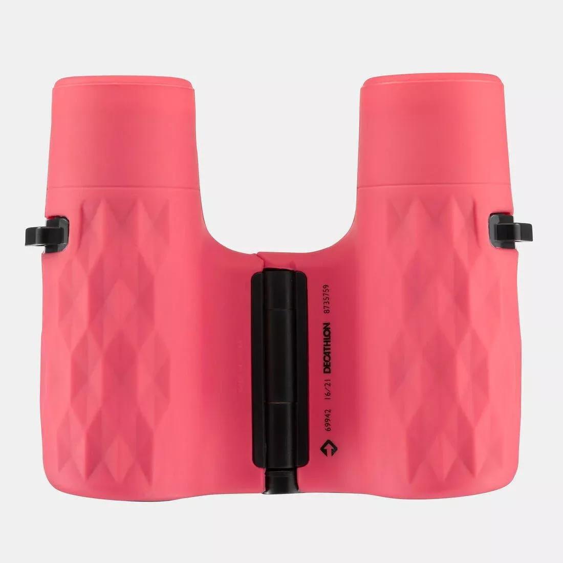 Kids Outdoor Binoculars X6 Magnification, Red, No Color, large image number 12