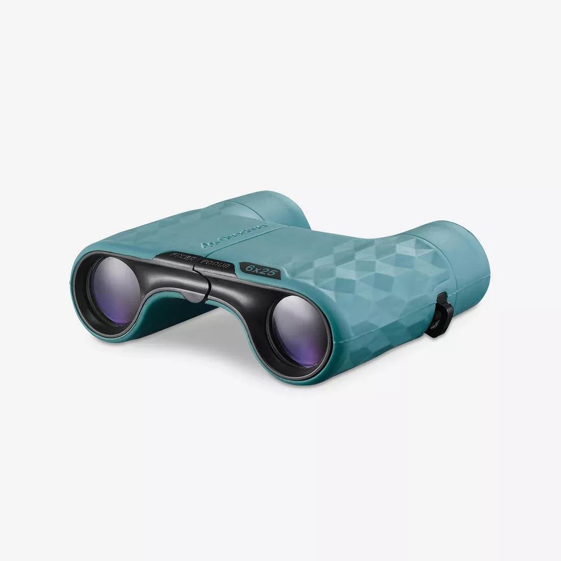 QUECHUA - Kids Unisex Outdoor Binoculars X6 Magnification, Blue