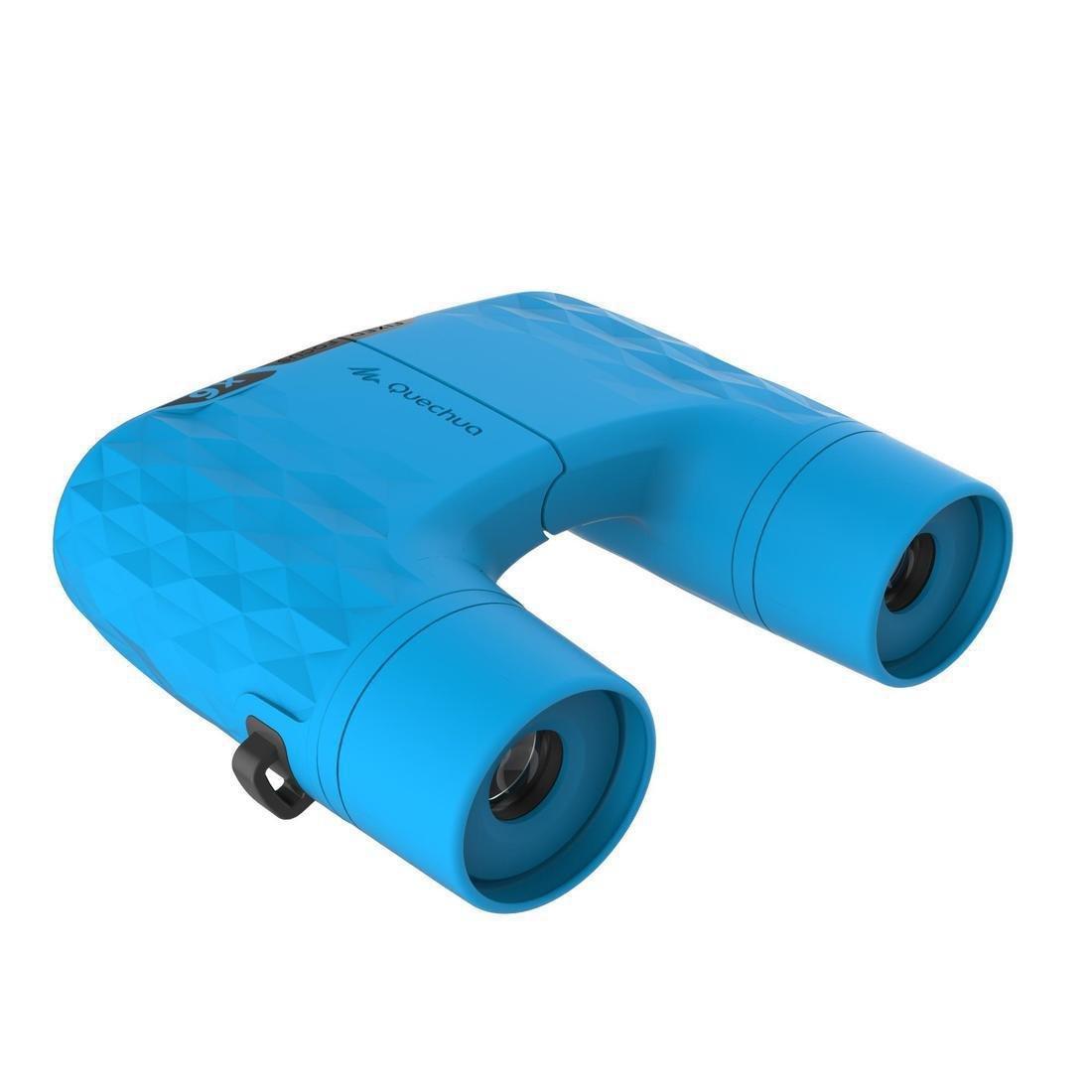 Kids Outdoor Binoculars X6 Magnification, Blue, No Color, large image number 2