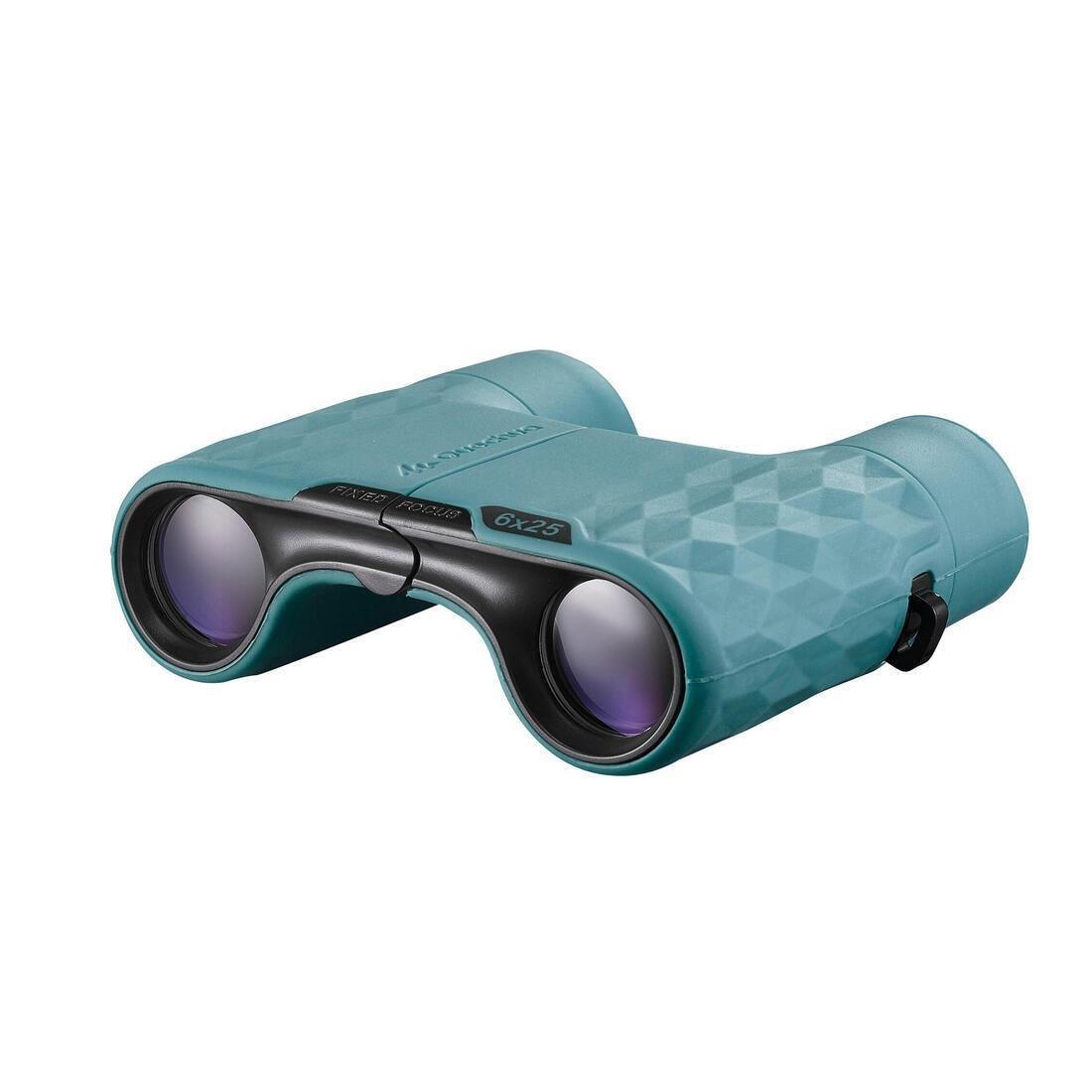 QUECHUA - Kids Unisex Outdoor Binoculars X6 Magnification, Blue