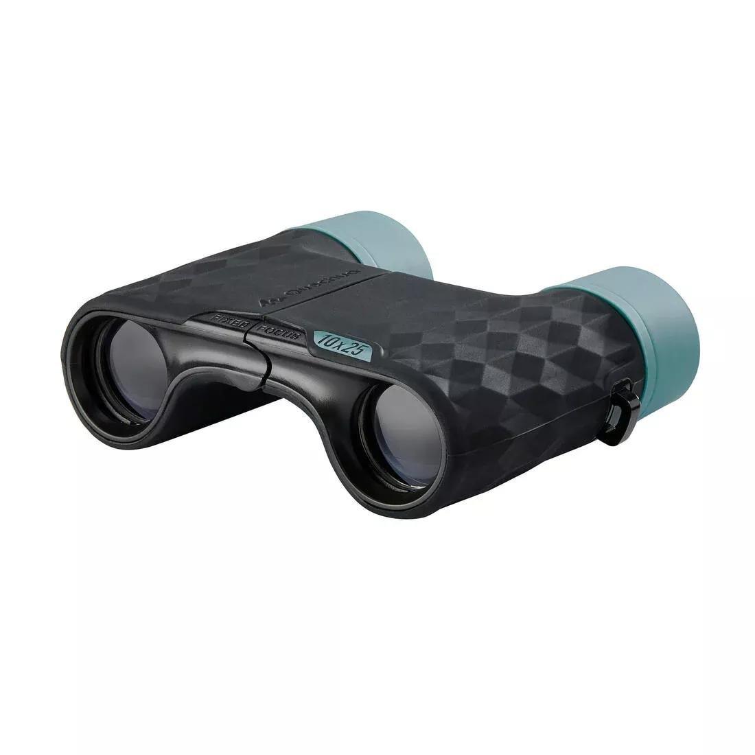 Adult Fixed Focus Binoculars - X10 Magnification, Grey, No Color, large image number 0