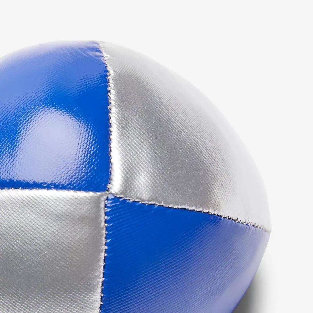 Three-Pack of Juggling Balls for Small Hands 55 mm - 60 g and Carrying Bag, Multicolour, No Color, large image number 3