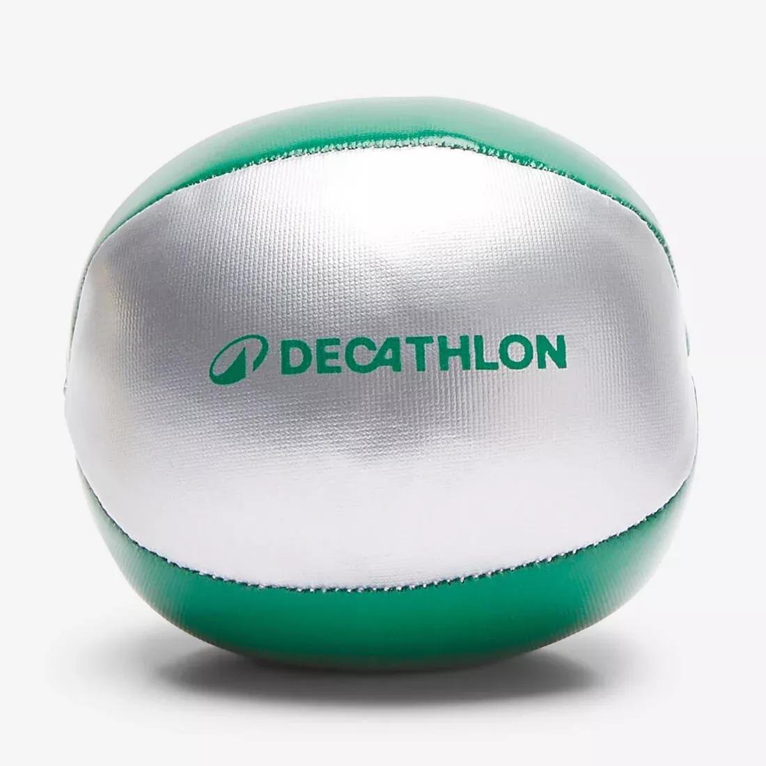 Three-Pack of Juggling Balls for Small Hands 55 mm - 60 g and Carrying Bag, Multicolour, No Color, large image number 5