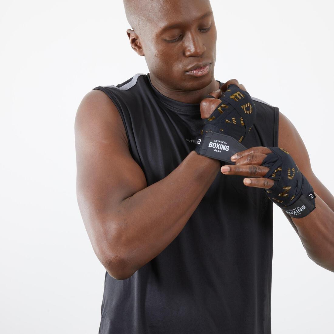 Boxing Wraps - 4.5 M, Black, No Color, large image number 4