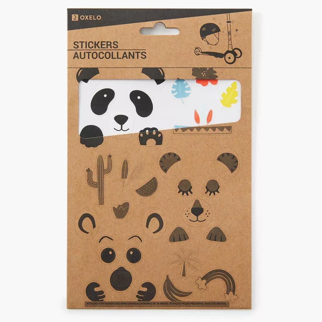Stickers Oxelo - Flowers, Multicolour, No Color, medium